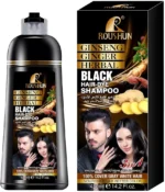 Black hair shampoo